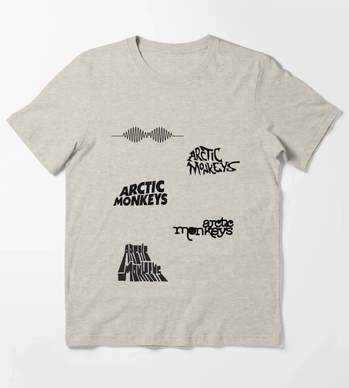 Arctic monkeys logo pack T-Shirt Cream