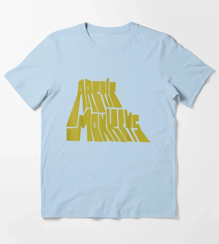 Arctics Funny MonkeyGuys For Men Women TShirt T-Shirt Sky Blue