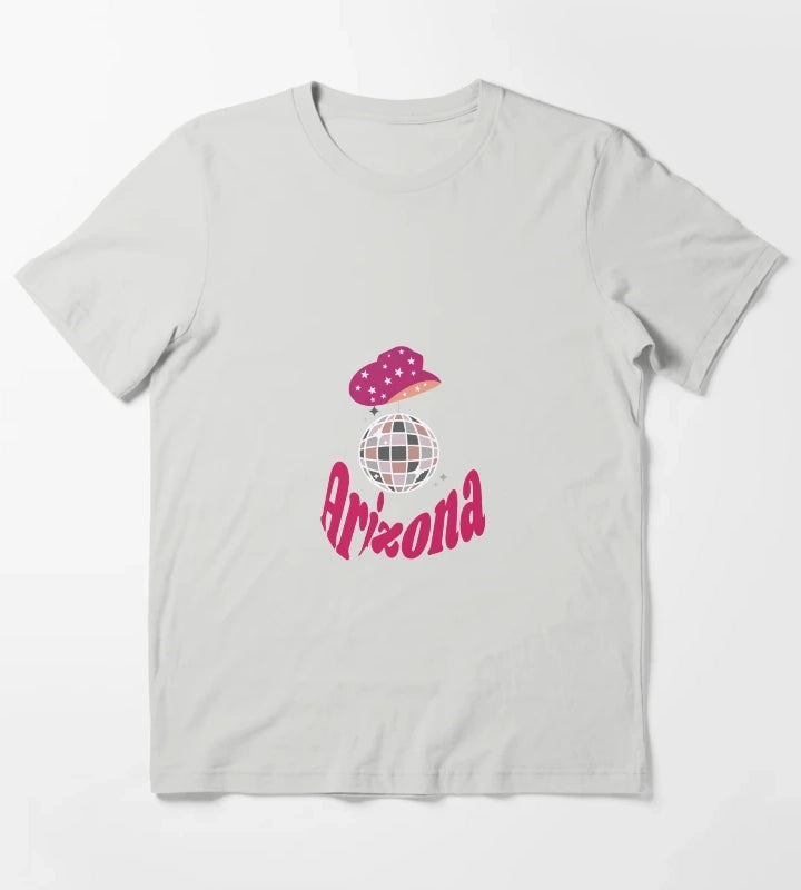 Arizona Cowgirl T-Shirt Light Grey
