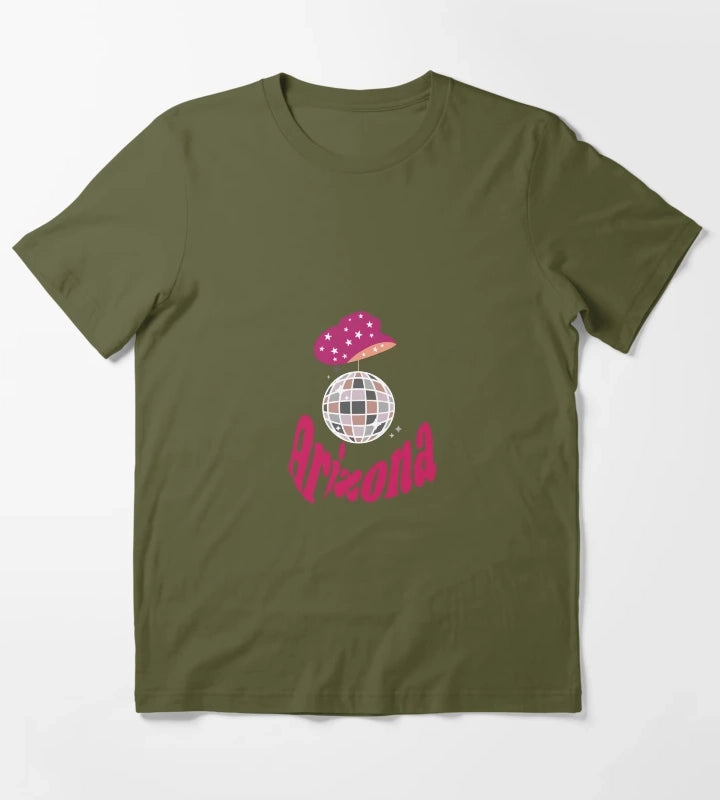 Arizona Cowgirl T-Shirt Olive Green