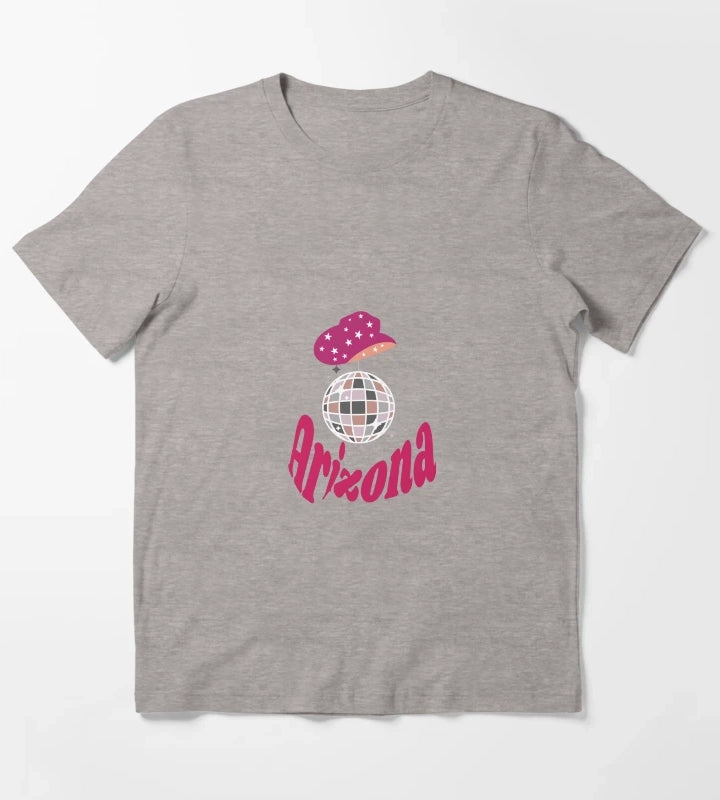 Arizona Cowgirl T-Shirt Heather Grey