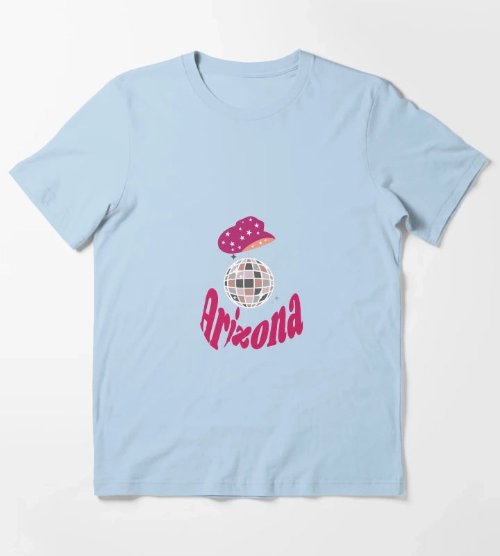 Arizona Cowgirl T-Shirt Sky Blue