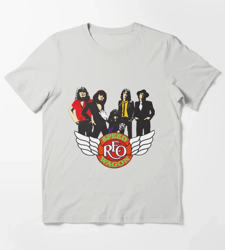 Art Reo Speedwagon T-Shirt Light Grey