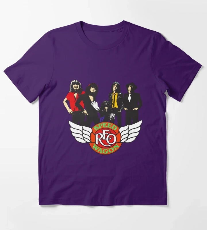 Art Reo Speedwagon T-Shirt Purple