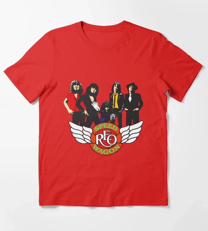 Art Reo Speedwagon T-Shirt Red