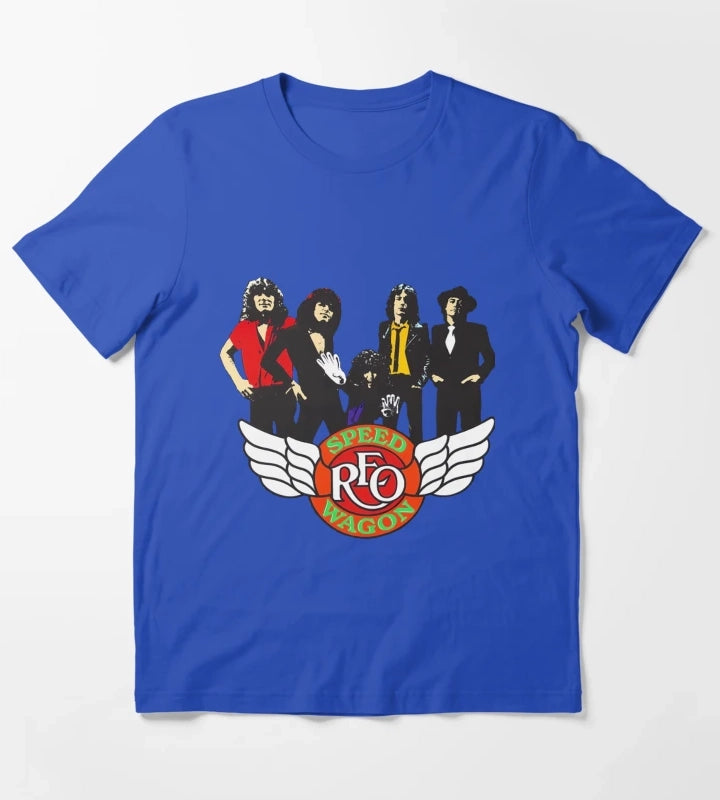 Art Reo Speedwagon T-Shirt Blue