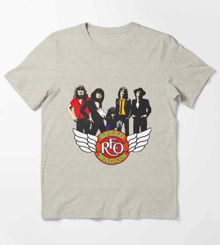 Art Reo Speedwagon T-Shirt Cream