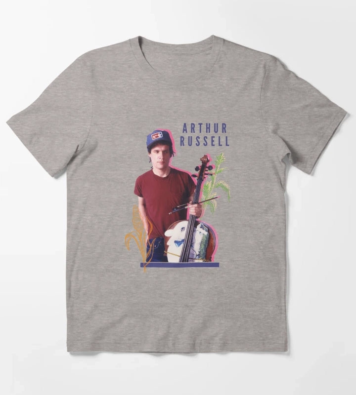 Arthur Russell Corn T-Shirt Heather Grey