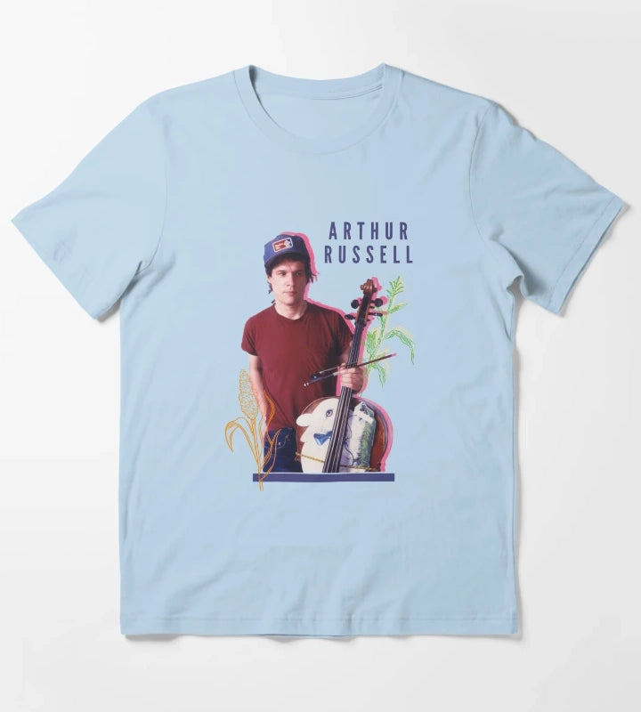 Arthur Russell Corn T-Shirt Sky Blue