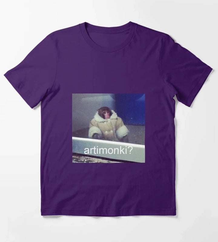 Arti Monki T-Shirt Purple