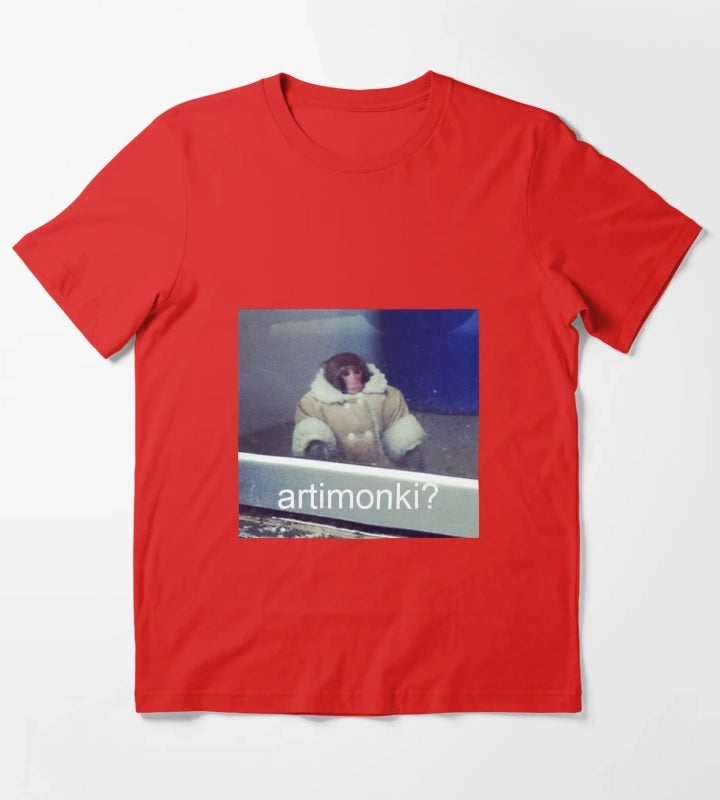 Arti Monki T-Shirt Red