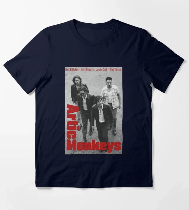 Artic MonkeysoceanS 11 T-Shirt Navy