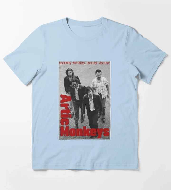 Artic MonkeysoceanS 11 T-Shirt Sky Blue