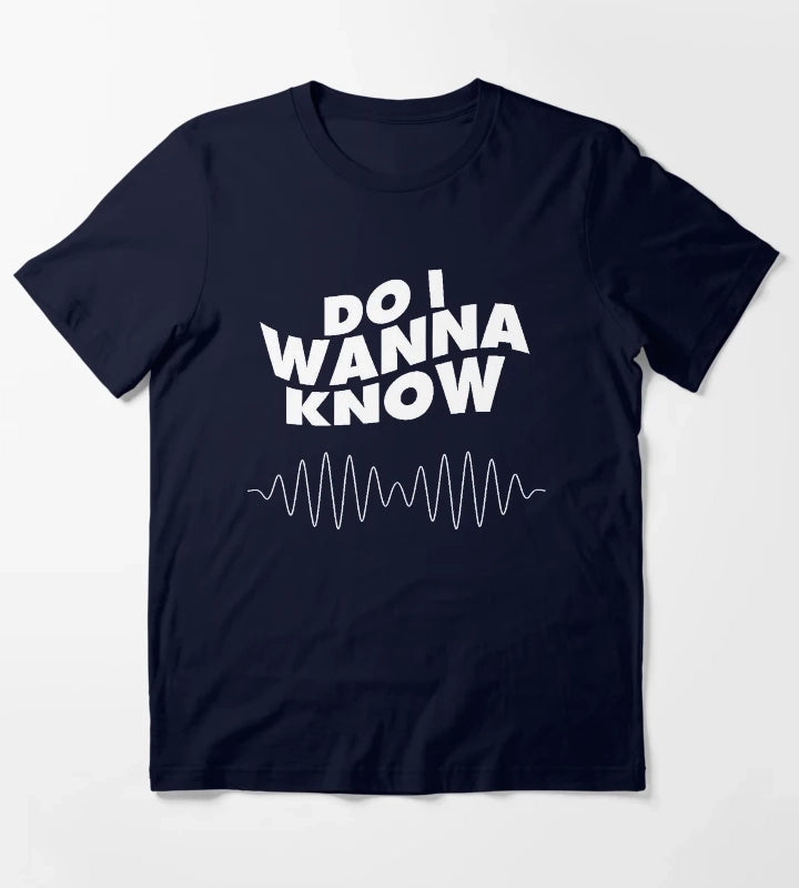 Artic monkeys Do i wanna know T-Shirt Navy