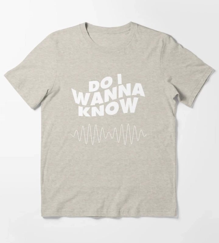 Artic monkeys Do i wanna know T-Shirt Cream
