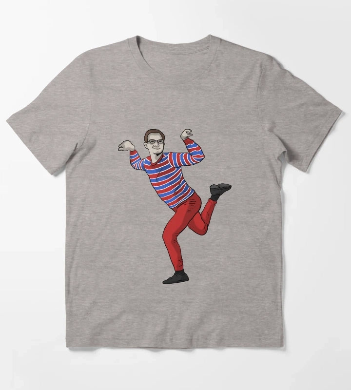Artie from The Adventures of Pete and Pete T-Shirt Heather Grey
