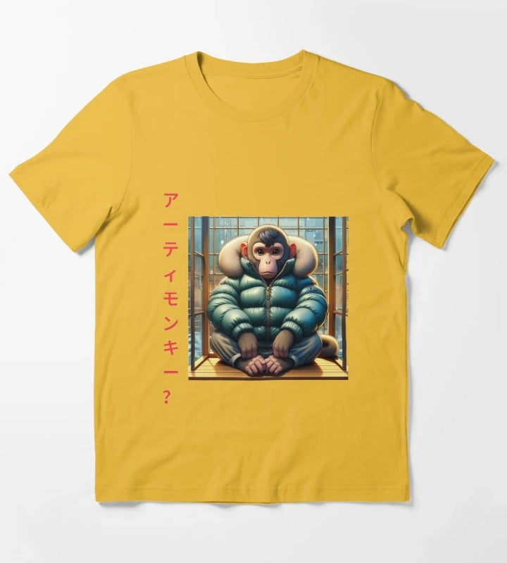 Artimonky anime version T-Shirt Yellow
