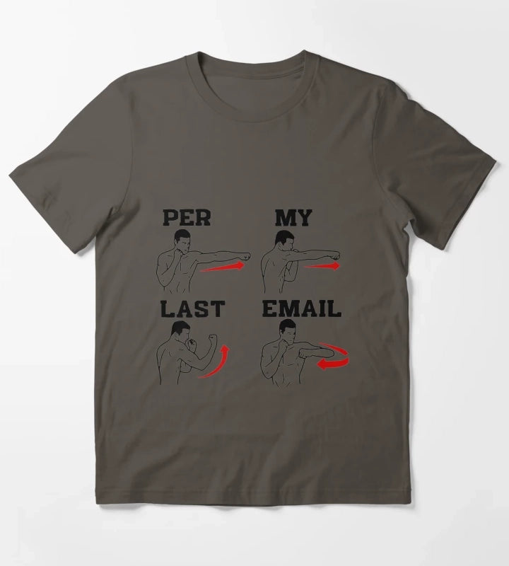 As Per My Last Email Coworker Humor Funny Men Costumed Premium T-Shirt Dark Grey