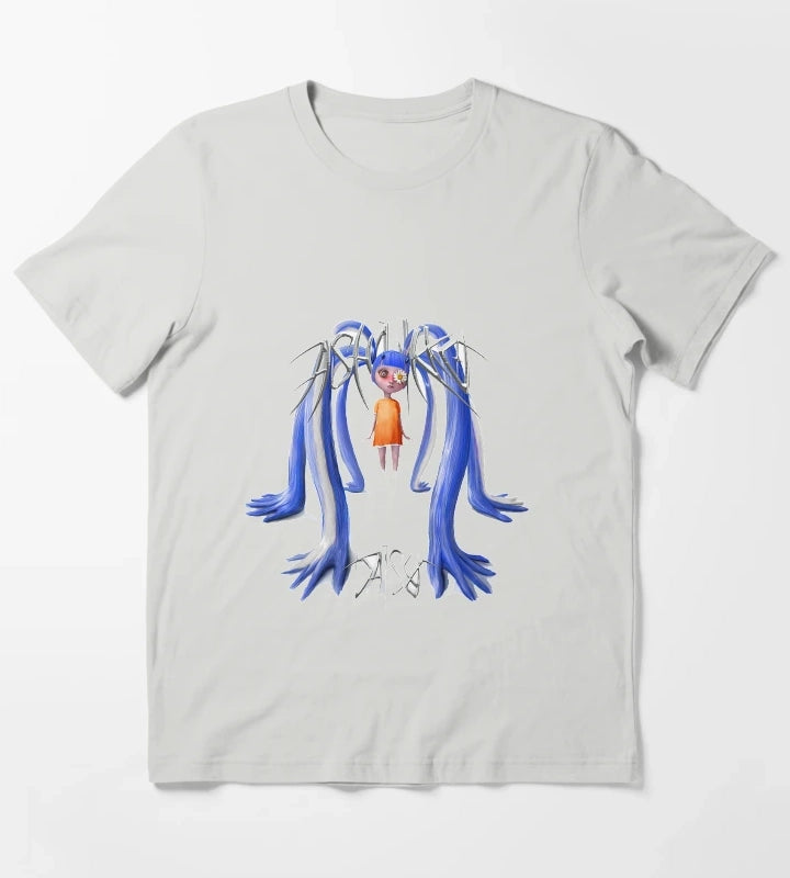 Ashnikko TShirtAshnikko Daisy T-Shirt Light Grey