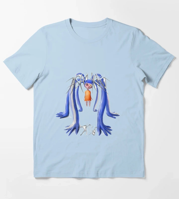Ashnikko TShirtAshnikko Daisy T-Shirt Sky Blue