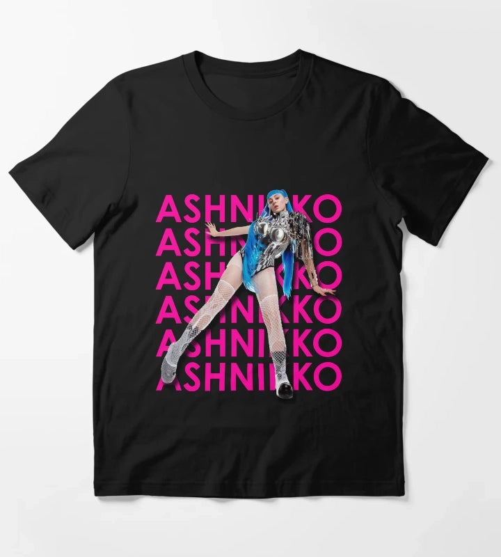 Ashnikko TShirt PinkBlue T-Shirt