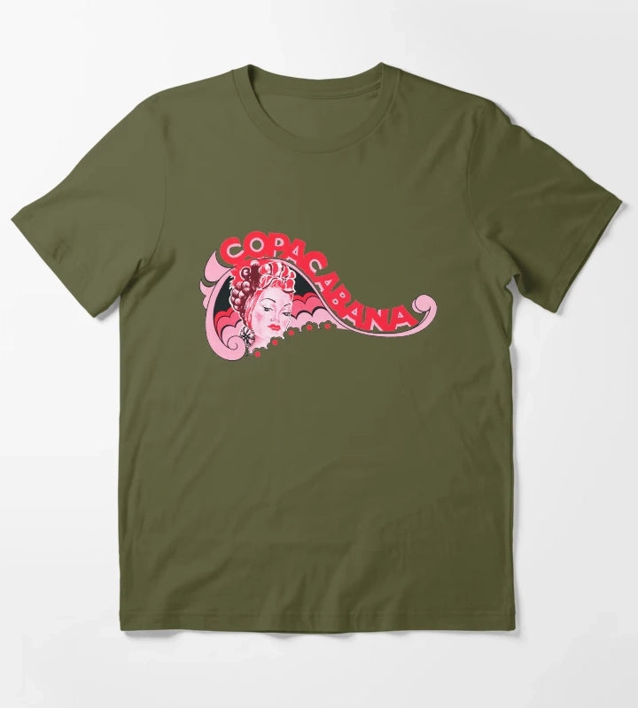 At the Copa Copacabana T-Shirt Olive Green