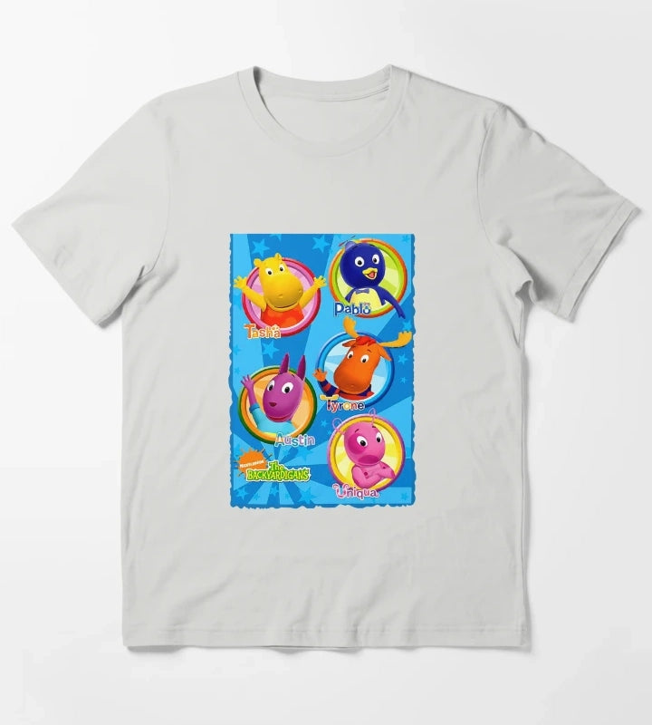 Attraction Amazing Adventures Interesting Backyardigans 16 Gifts Music Fans T-Shirt Light Grey