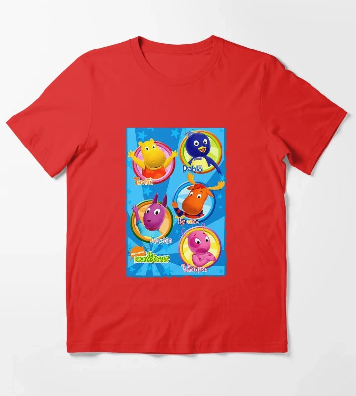 Attraction Amazing Adventures Interesting Backyardigans 16 Gifts Music Fans T-Shirt Red