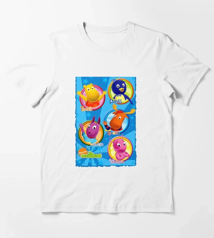 Attraction Amazing Adventures Interesting Backyardigans 16 Gifts Music Fans T-Shirt White