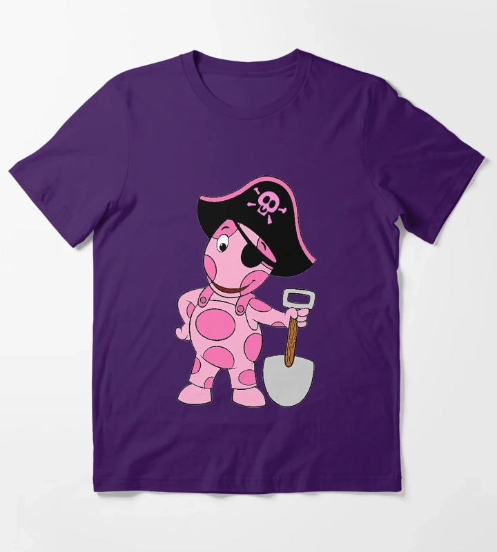 Attraction Amazing Adventures Interesting Backyardigans Pirates Classic Fans T-Shirt Purple