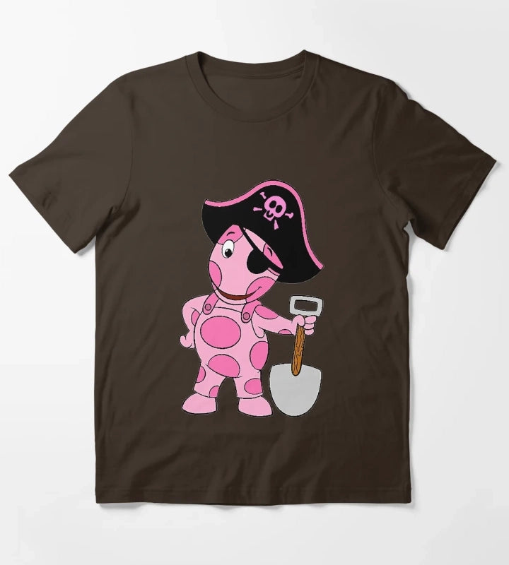 Attraction Amazing Adventures Interesting Backyardigans Pirates Classic Fans T-Shirt Brown