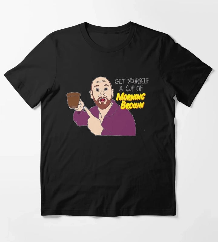 Aunty Donna Morning Brown Broden T-Shirt