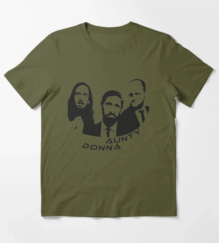 Aunty Donna Rock Star T-Shirt Olive Green