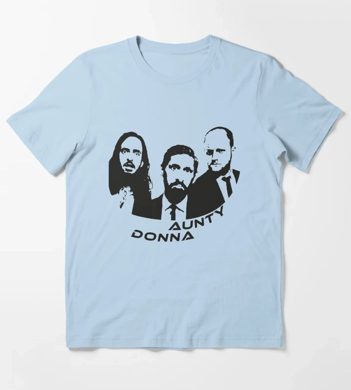 Aunty Donna Rock Star T-Shirt Sky Blue