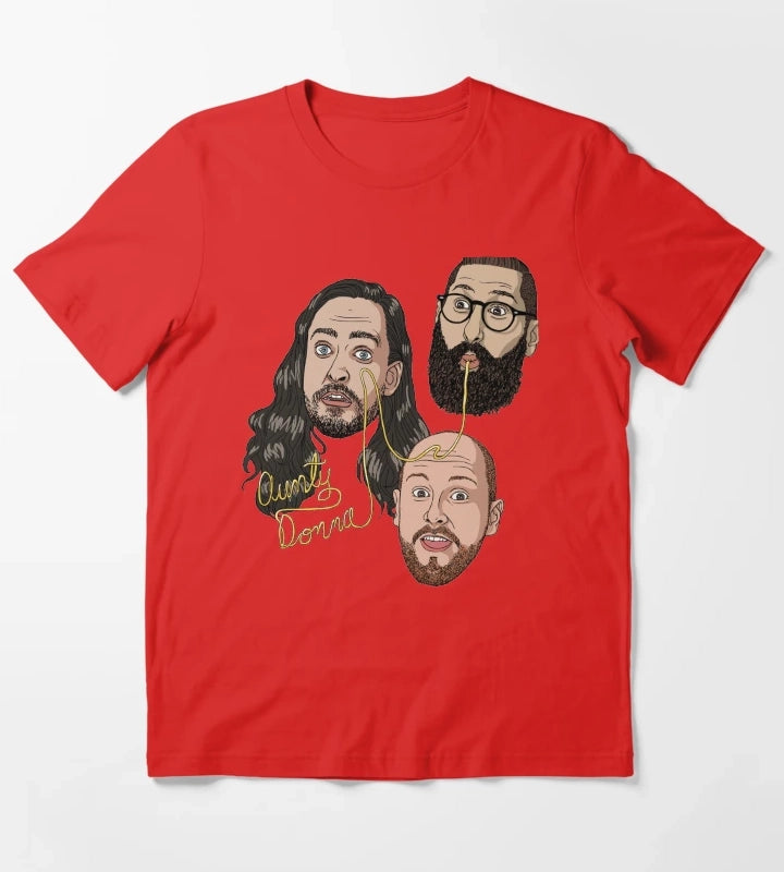 Aunty Donna T-Shirt Red