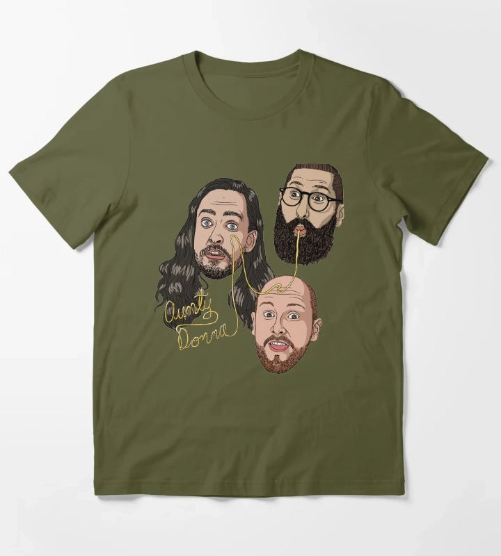 Aunty Donna T-Shirt Olive Green