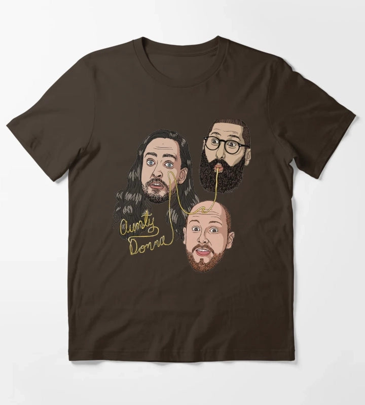 Aunty Donna T-Shirt Brown