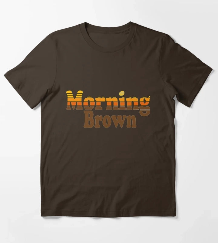 Aunty Donna funny morning brown T-Shirt Brown