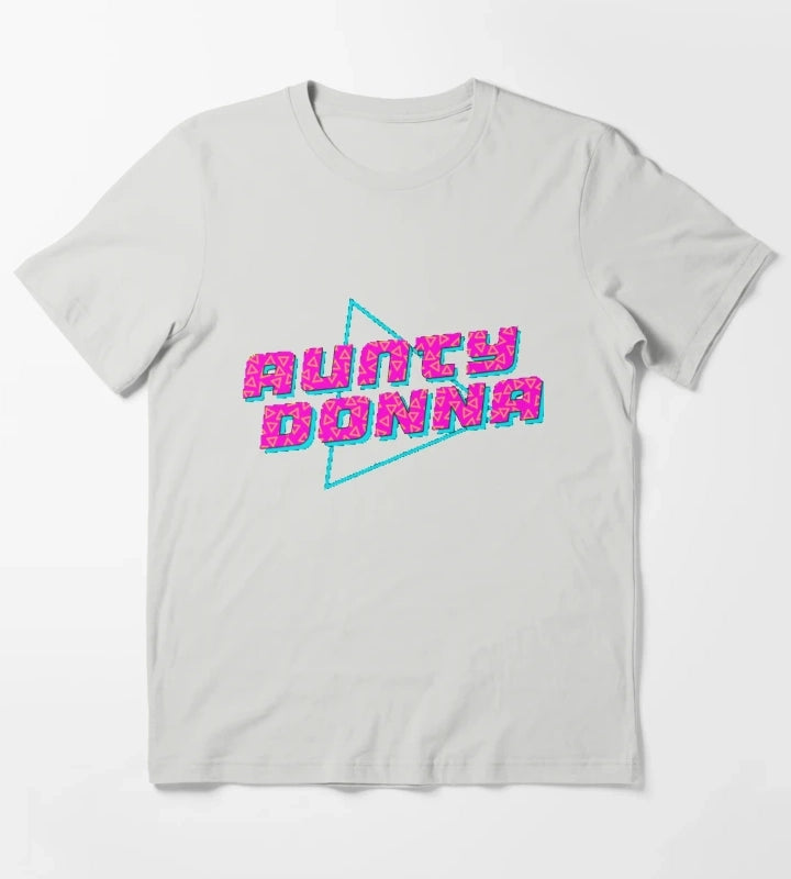 Aunty Donna logo T-Shirt Light Grey