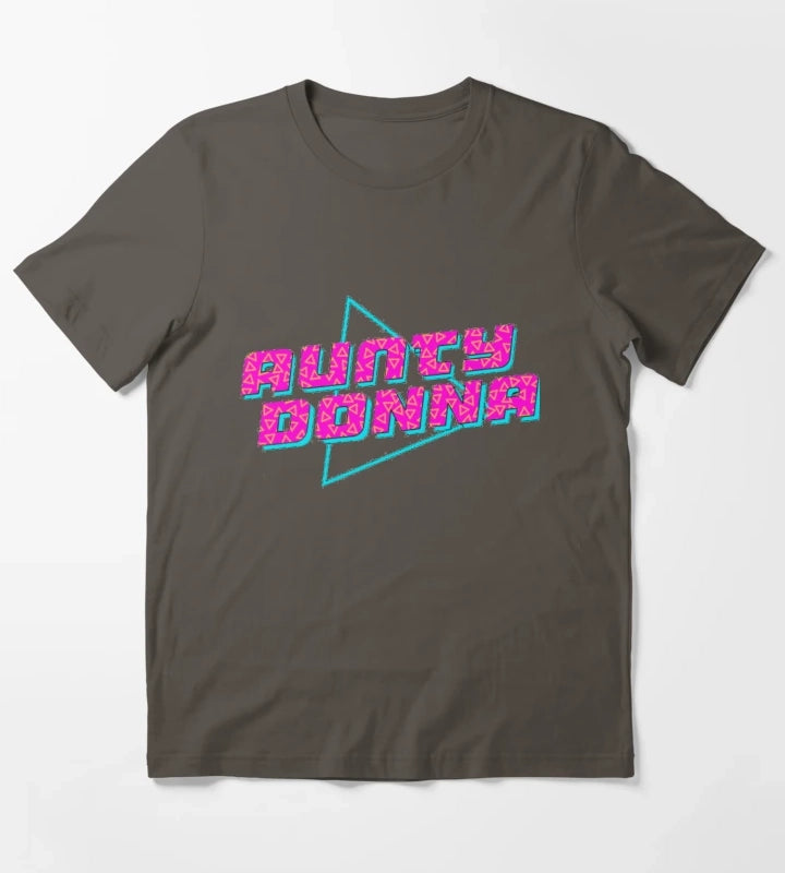 Aunty Donna logo T-Shirt Dark Grey