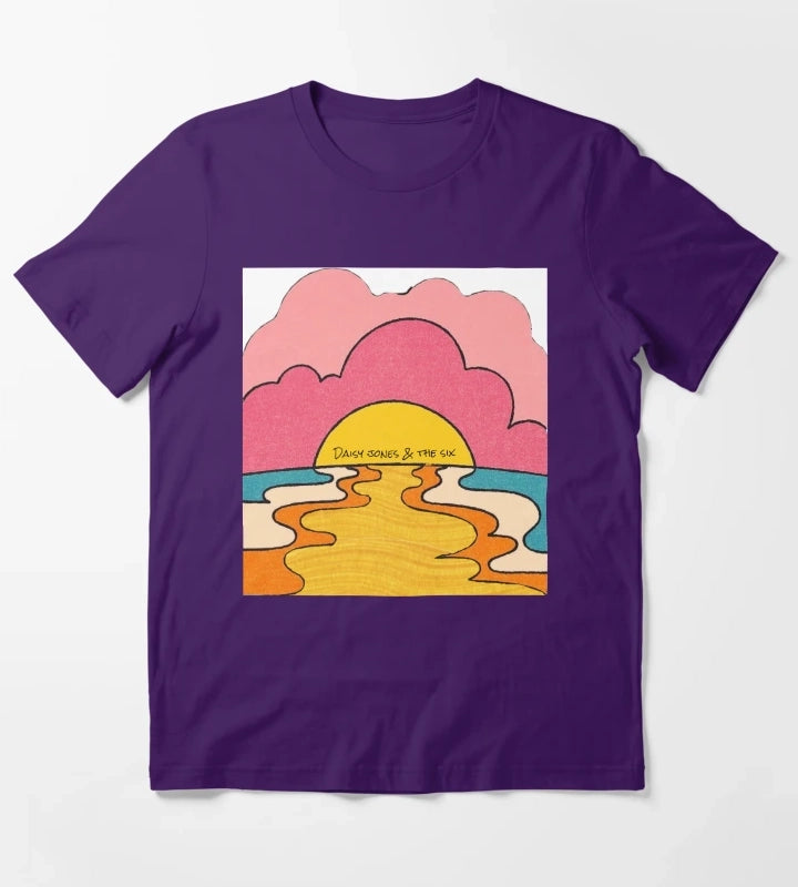 Aurora Daisy Jones T-Shirt Purple