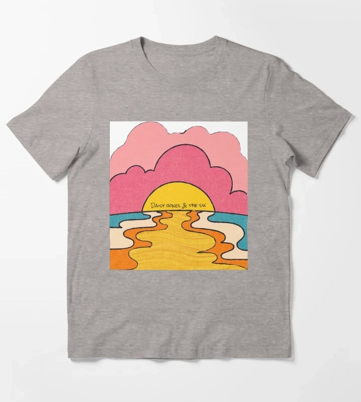 Aurora Daisy Jones T-Shirt Heather Grey