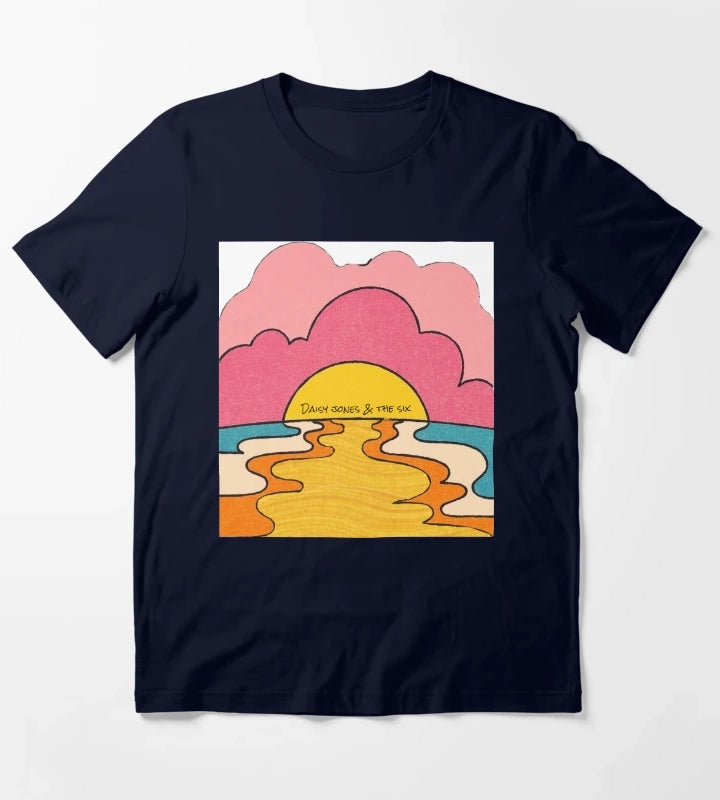 Aurora Daisy Jones T-Shirt Navy