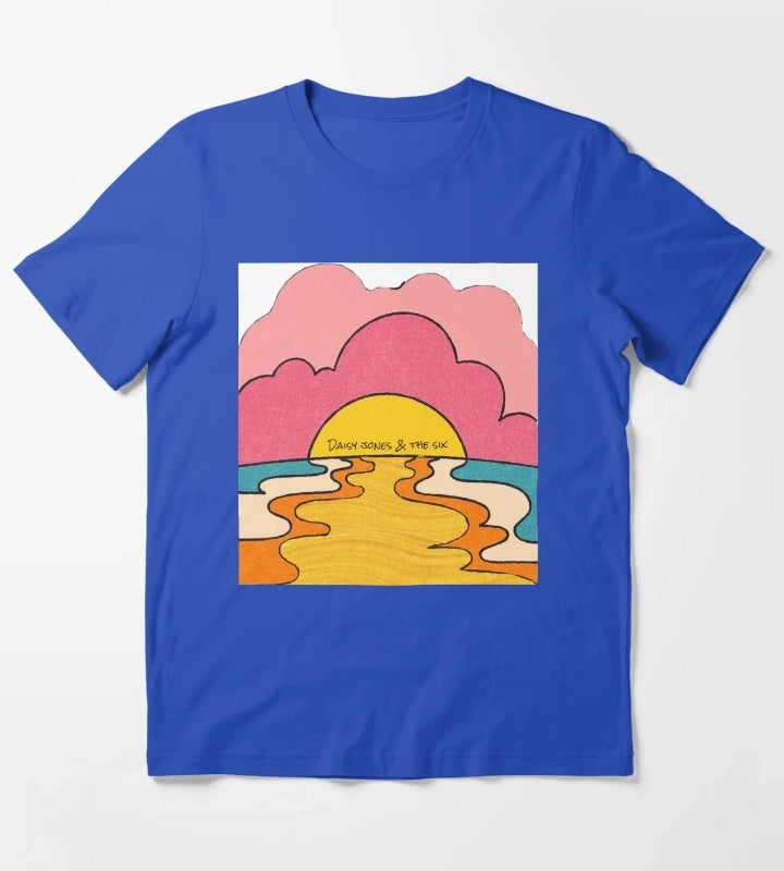 Aurora Daisy Jones T-Shirt Blue