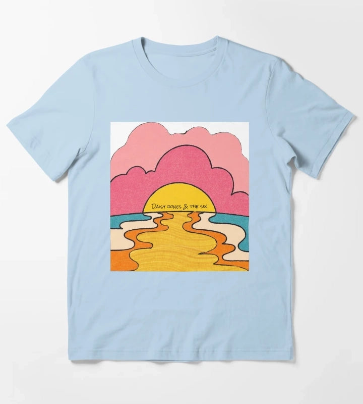 Aurora Daisy Jones T-Shirt Sky Blue