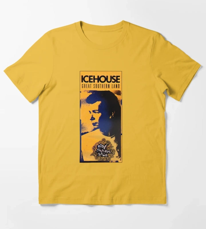 Ausrock Great Southern Lands T-Shirt Yellow