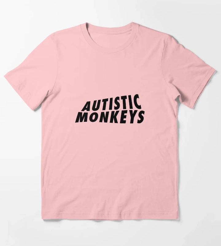 Autistic Monkeys T-Shirt Dark Grey