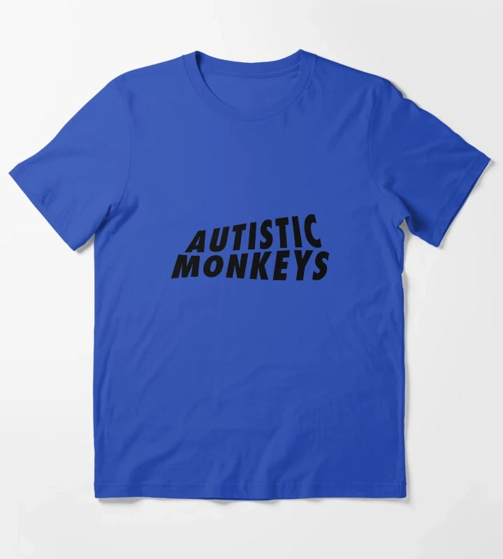Autistic Monkeys T-Shirt Blue