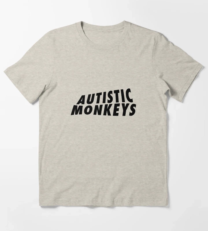 Autistic Monkeys T-Shirt Cream