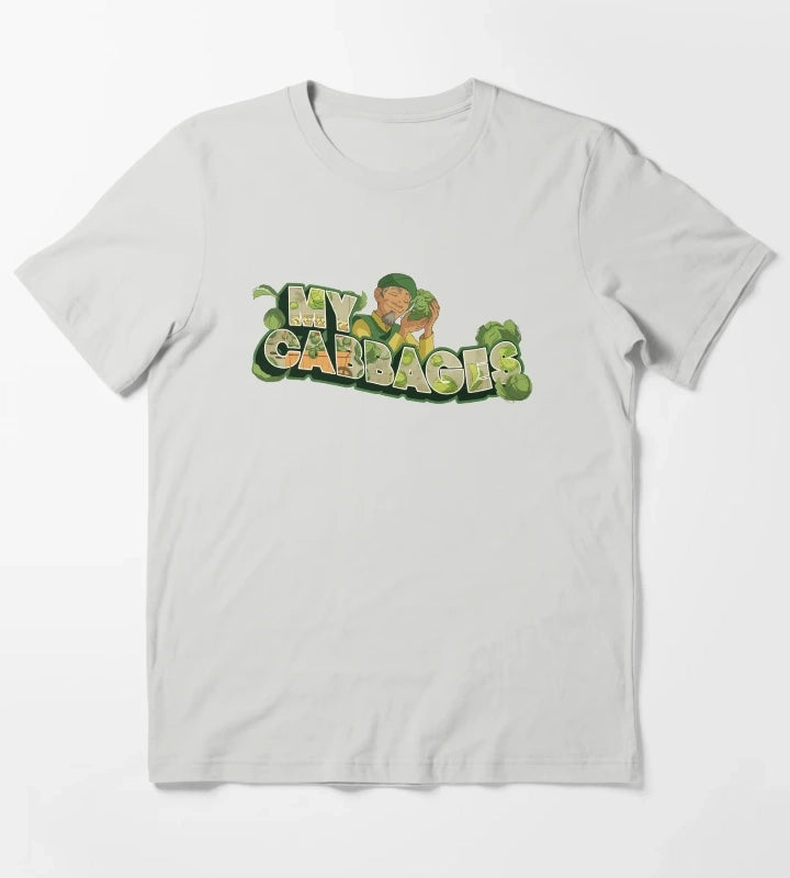 Avatar The Last Airbender Cabbage Merchant My Cabbages T-Shirt Light Grey